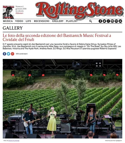 Ritaglio di giornale su Lorenzo Ferrari