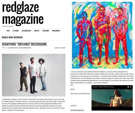 Ritaglio di giornale su Lorenzo Ferrari