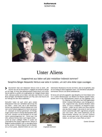 Ritaglio di giornale su Lorenzo Ferrari