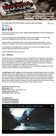 Ritaglio di giornale su Lorenzo Ferrari