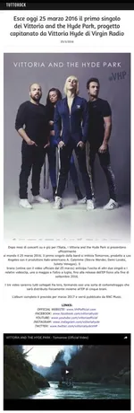 Ritaglio di giornale su Lorenzo Ferrari