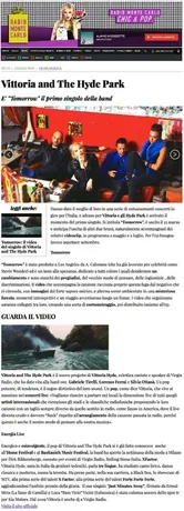 Ritaglio di giornale su Lorenzo Ferrari