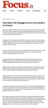 Ritaglio di giornale su Lorenzo Ferrari