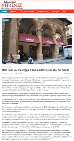 Ritaglio di giornale su Lorenzo Ferrari