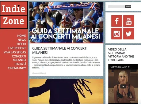 Ritaglio di giornale su Lorenzo Ferrari