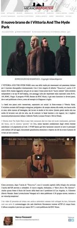 Ritaglio di giornale su Lorenzo Ferrari