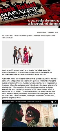 Ritaglio di giornale su Lorenzo Ferrari