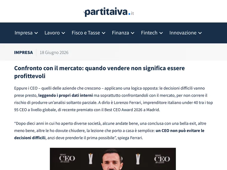 PartitaIva.it: Attivit&agrave; in perdita: come capire se un progetto sta funzionando e quando smettere di investirvi